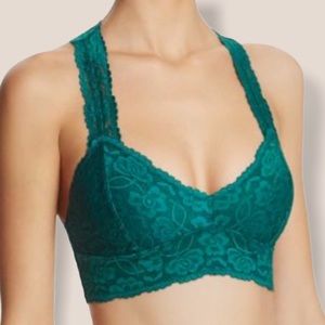 Free People Green Galoon Racerback Bralette
